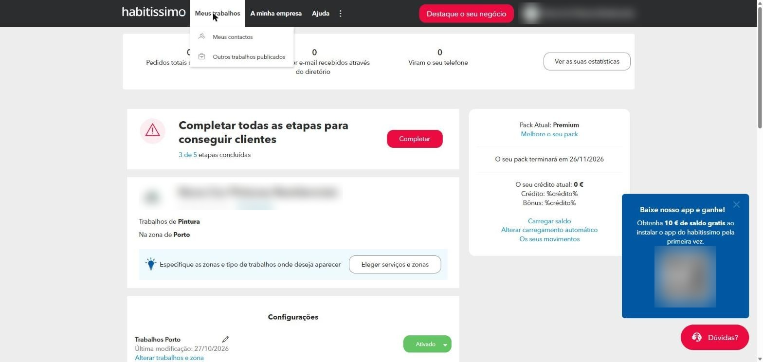 Menu Meus trabalhos > Outros trabalhos publicados